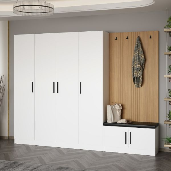 Minar Kale Dekor Panel 4 K 2B Raf Portmanto+Ayk Mind Byz Byz