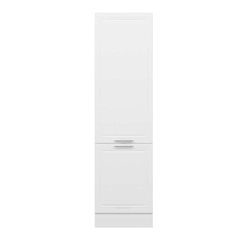 Alvinka Mutfak Modül Mbr_C 60-H222Cm Boy Dolabı Beyaz Beyaz Mdf