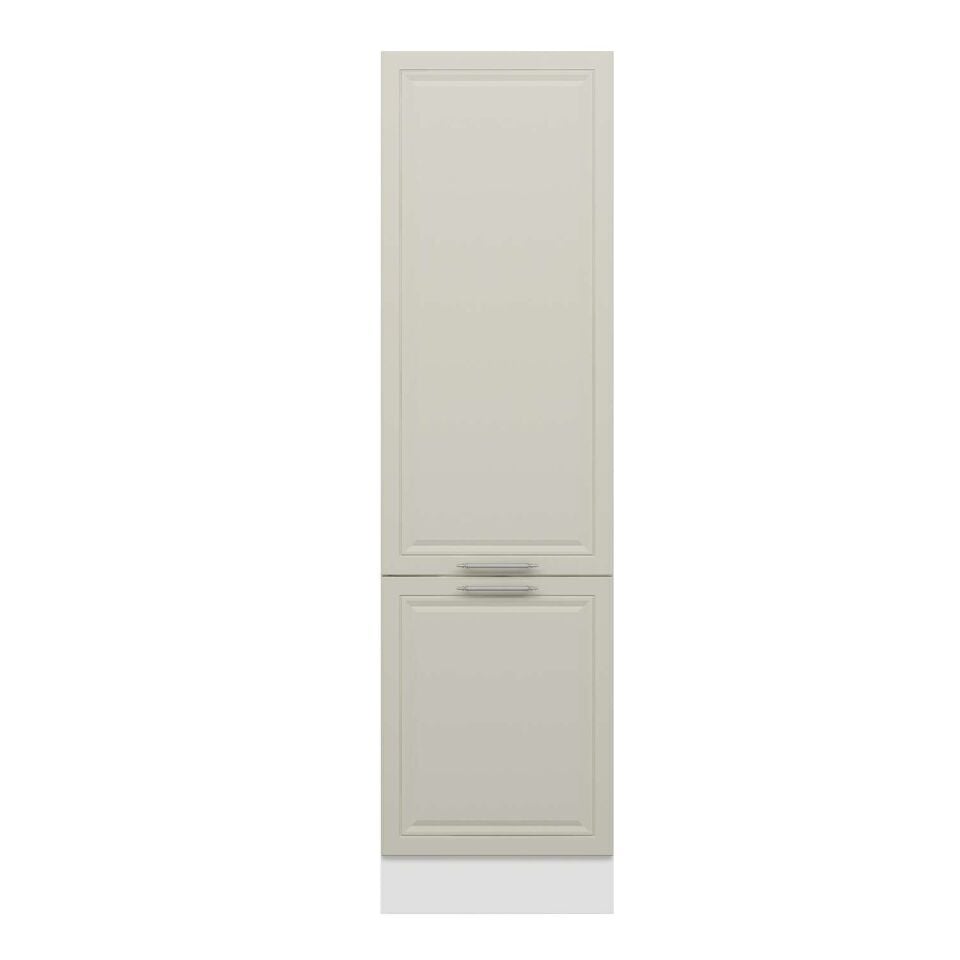 Alvinka Mutfak Modül Mbr_C 60-H222Cm Boy Dolabı Beyaz Kumtaşı Mdf