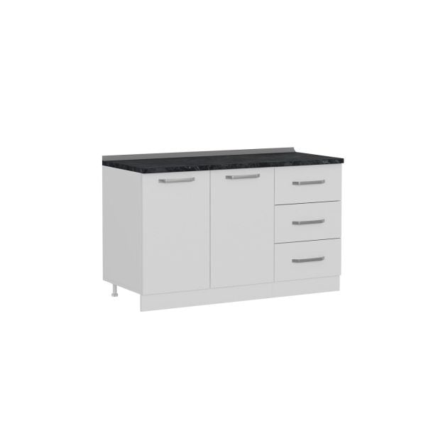 Minar 140 Cm Mutfak Dolabı Beyaz 140-B1-Alt Modül