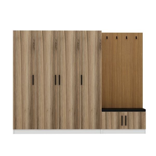 Minar Kale Dekor Panel 4 K 2B Raf Portmanto+Ayk Mind Byz Dore