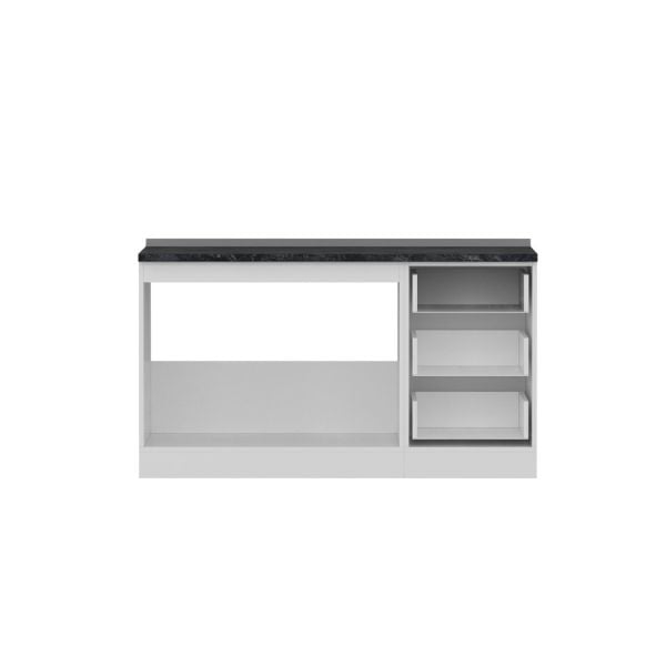 Minar 150 Cm Mutfak Dolabı Beyaz 150-B2-Alt Modül