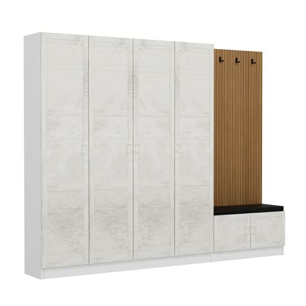 Minar Kale Dekor Panel 4 K 2B Raf Portmanto+Ayk Mind Byz E.Byz