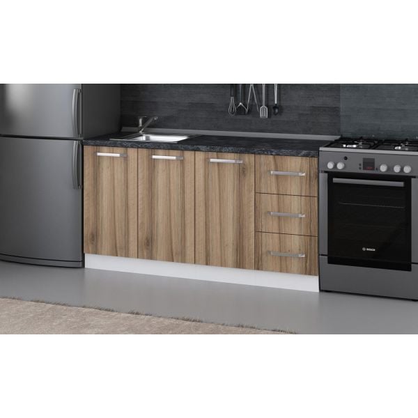 Minar 160 Cm Mutfak Dolabı Beyaz Dore 160-D1-Alt Modül