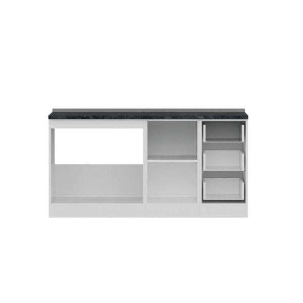 Minar 165 Cm Mutfak Dolabı Beyaz 165-B1-Alt Modül