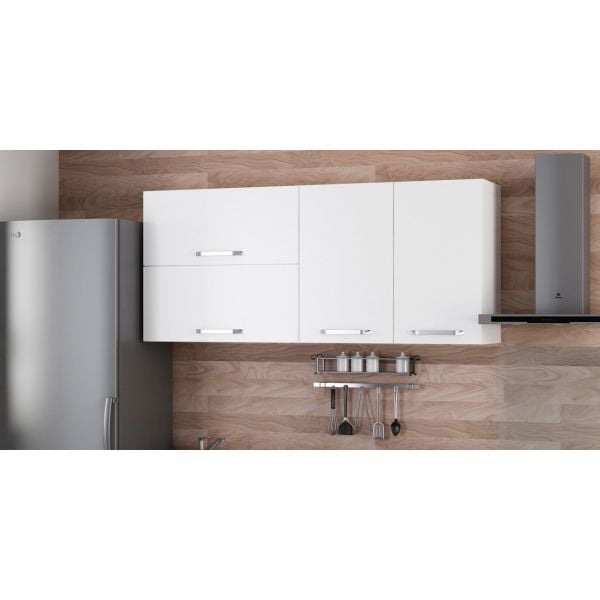 Minar 165 Cm Mutfak Dolabı Beyaz 165-B2-Üst Modül