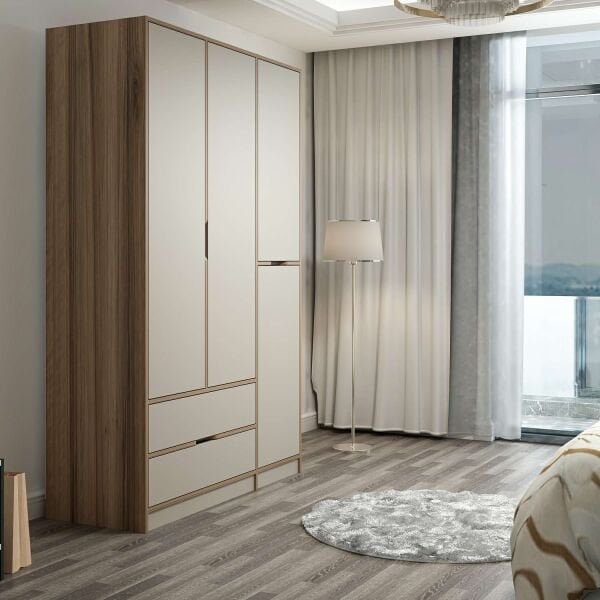 Elina 3 Kapaklı Dolap - Dore/Kumtaşı