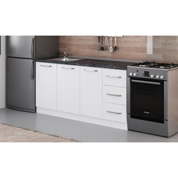 Minar 170 Cm Mutfak Dolabı Beyaz 170-B1-Alt Modül