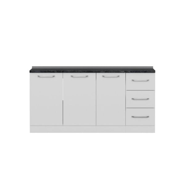 Minar 170 Cm Mutfak Dolabı Beyaz 170-B1-Alt Modül