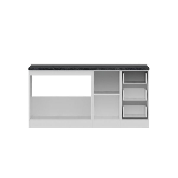 Minar 170 Cm Mutfak Dolabı Beyaz 170-B1-Alt Modül