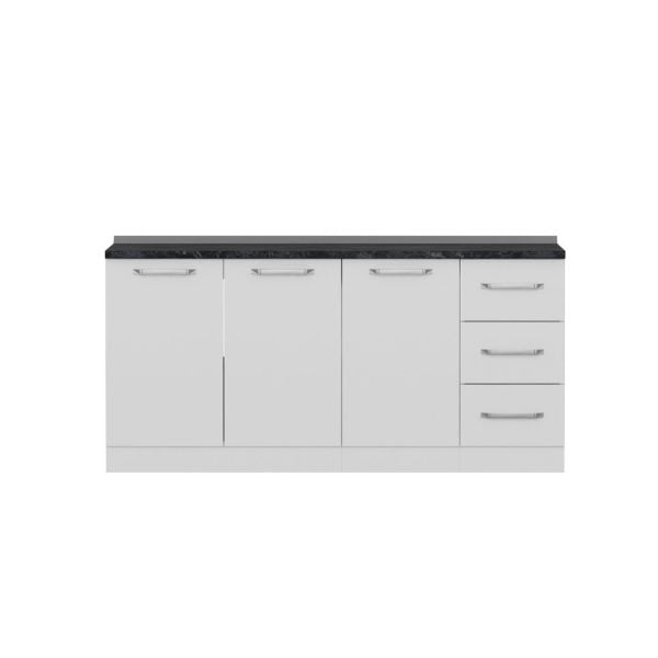 Minar 175 Cm Mutfak Dolabı Beyaz 175-B1 -Alt Modül