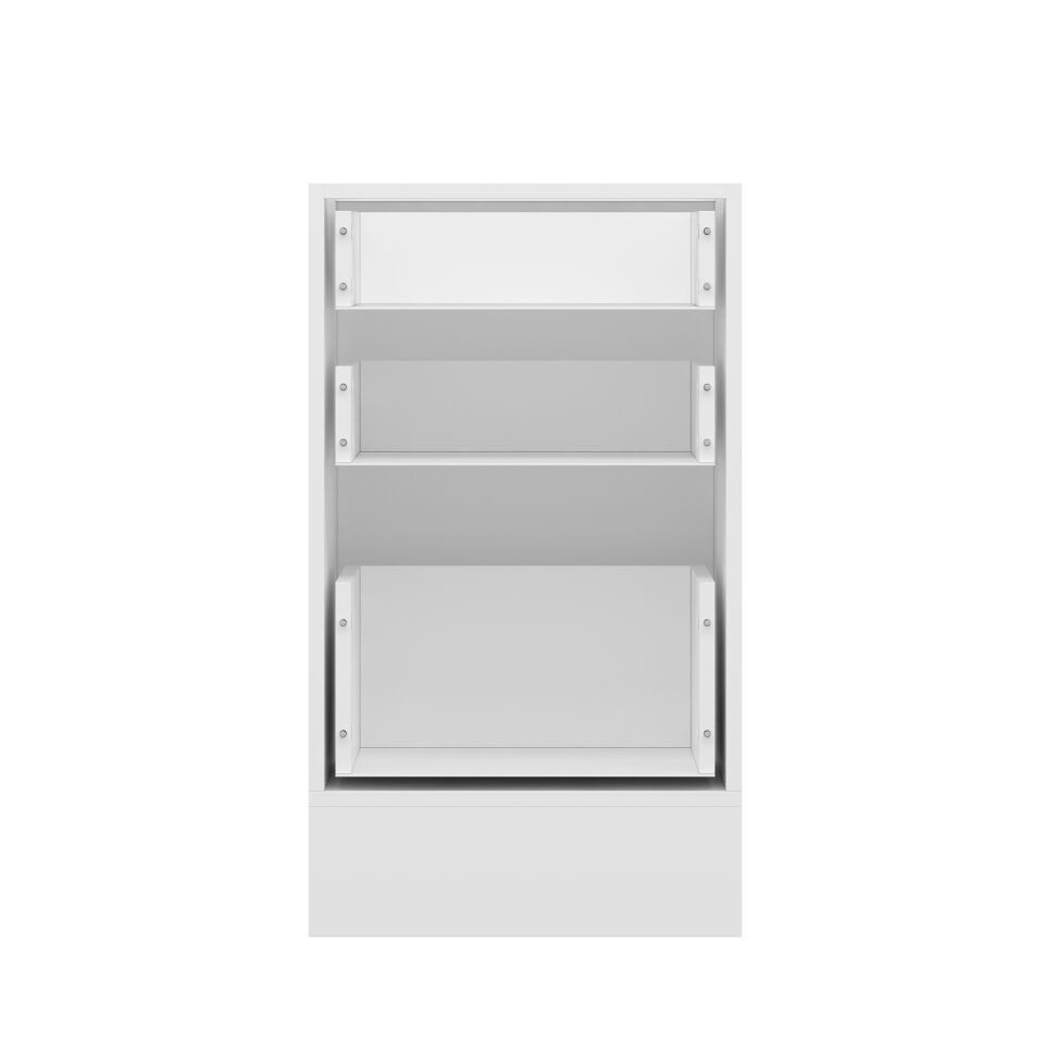 Alvinka Mutfak Modül Mbr_A Alt 3Ç1B2K 50Cm Dolap Beyaz Kumtaşı Mdf