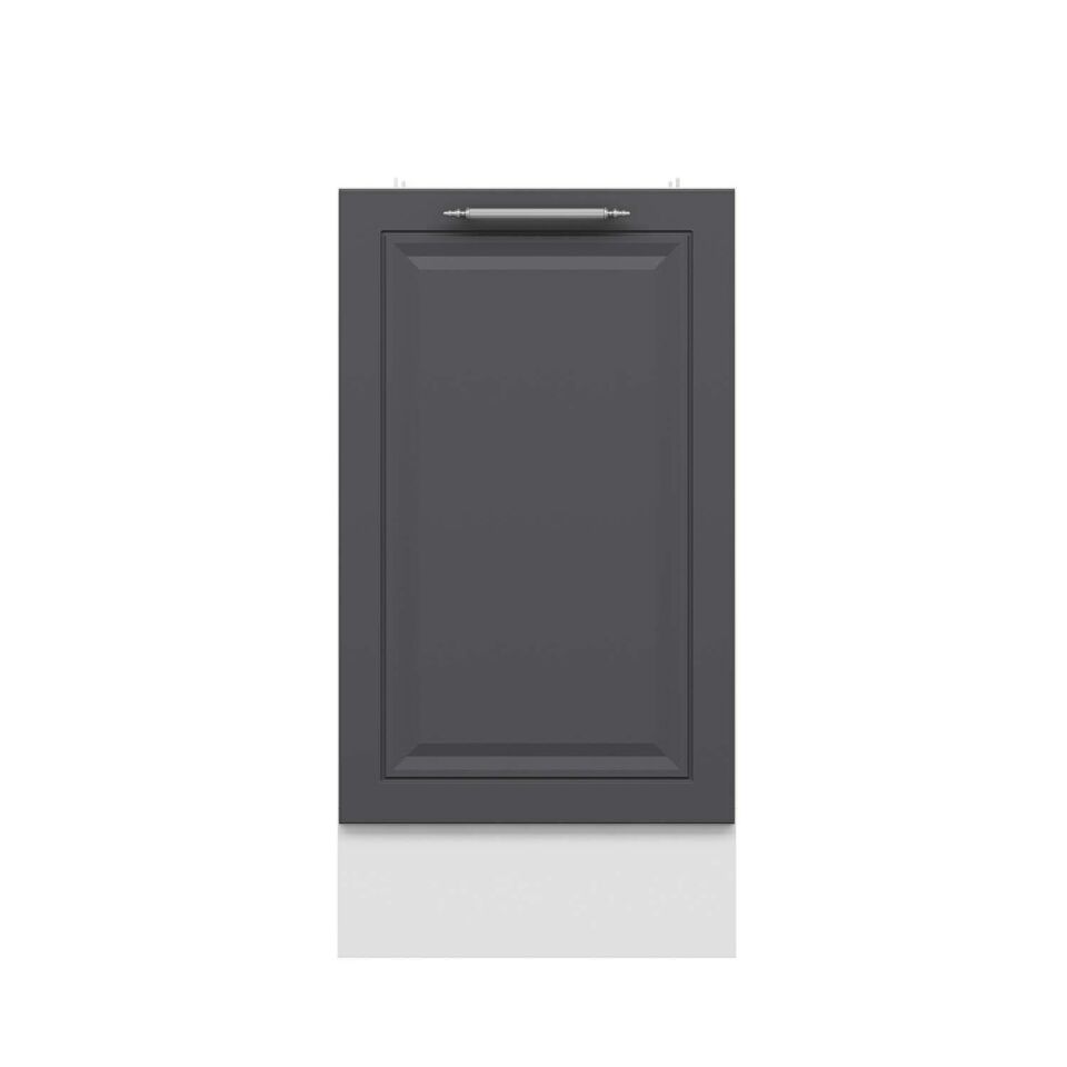 Alvinka Mutfak Modül Mbr_C Alt 1K1R 45Cm Dolap Beyaz Antrasit Mdf