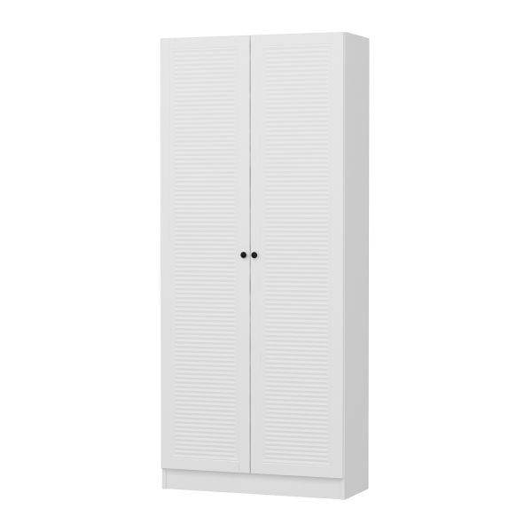 Minar Kale 210 Cm 2 Kapaklı 2B Raf Portmanto Byz Mbr Panjur Byz