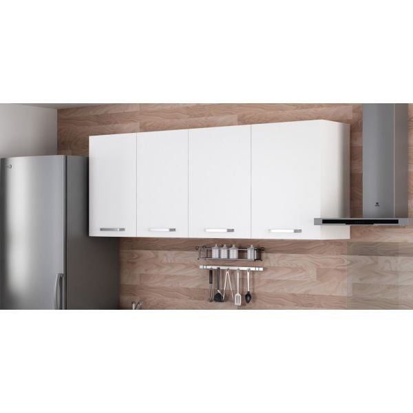 Minar 190 Cm Mutfak Dolabı Beyaz 190-B1-Üst Modül