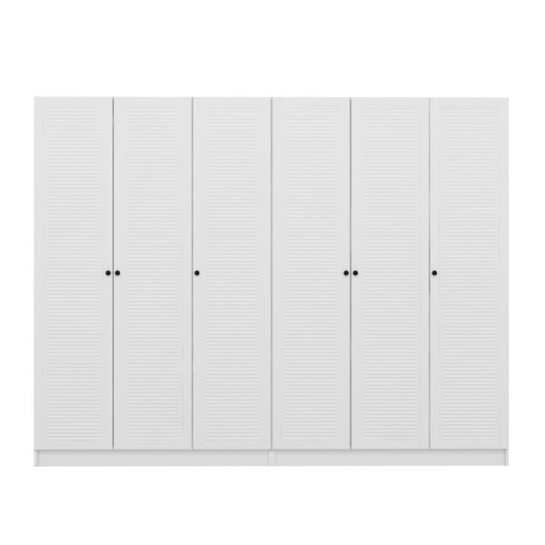 Minar Kale 210 Cm 6 Kapaklı 2B Raf Portmanto Byz Mbr Panjur Byz