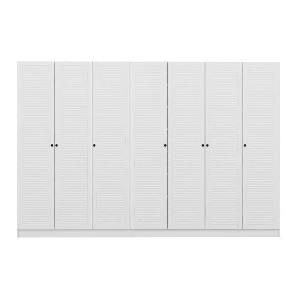 Minar Kale 210 Cm 7 Kapaklı 3B Raf Portmanto Byz Mbr Panjur Byz