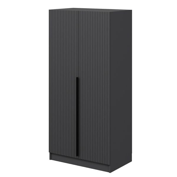 Kale Plus 2 Mebran Kapaklı Dolap Antrasit Mebran