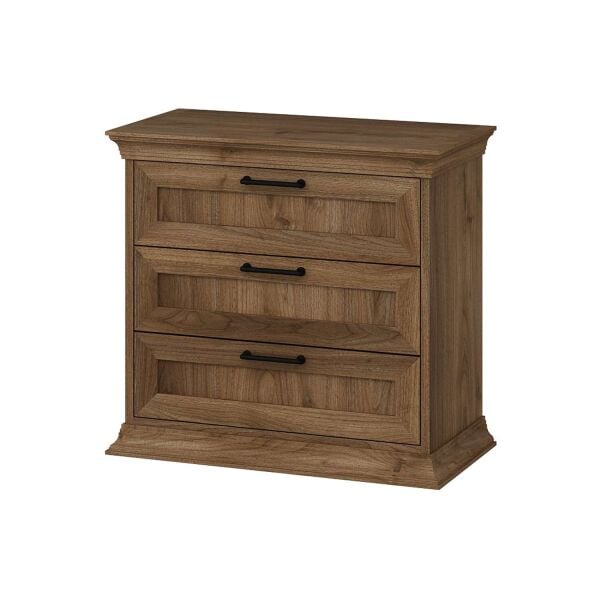 Retro 3 Çekmeceli Şifonyer - Rahle Ceviz