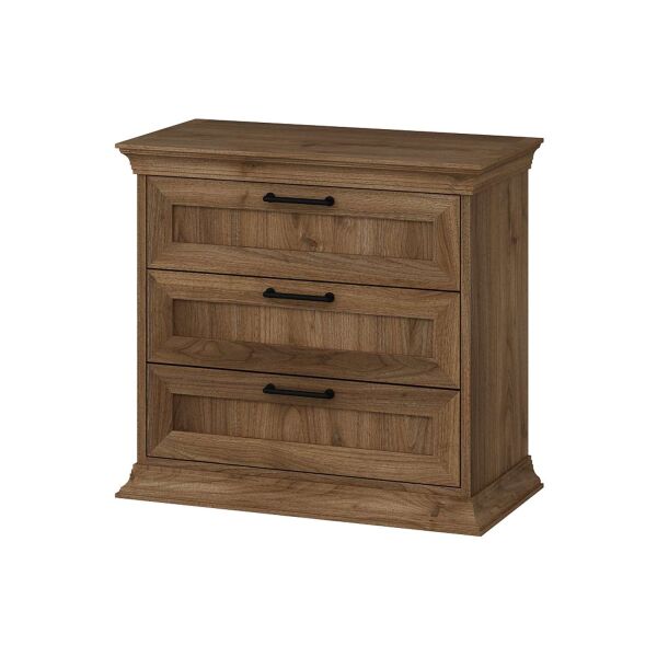 Retro 3 Çekmeceli Şifonyer - Rahle Ceviz