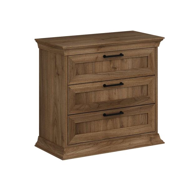 Retro 3 Çekmeceli Şifonyer - Rahle Ceviz