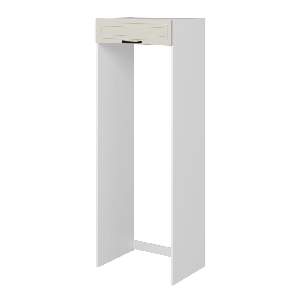 Alvinka Mutfak Modül Mbr_A 80-H222Cm Buz Dolabı Beyaz Kumtaşı Mdf