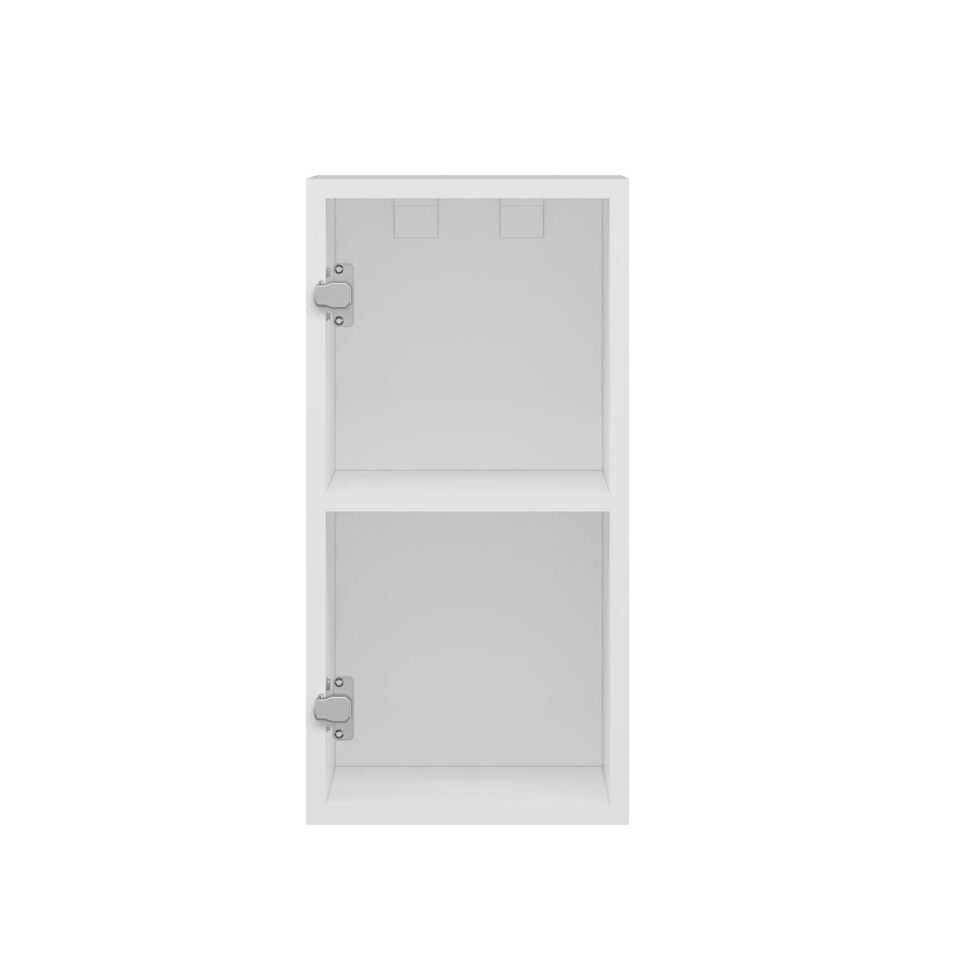 Alvinka Mutfak Modül Üst 1Dk1R 30-H60Cm Hg J  Beyaz Kum
