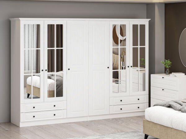 İlkbahar Yatak Odası Takımı - Beyaz