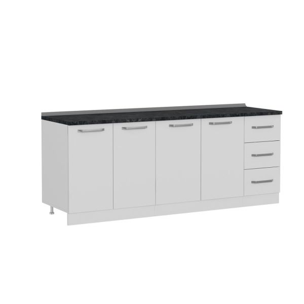 Minar 210 Cm Mutfak Dolabı Beyaz 210-B2-Alt Modül