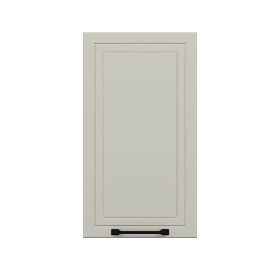 Alvinka Mutfak Modül Mbr_A Üst 1Dk2R 40-H72Cm Dolap Beyaz Kumtaşı Mdf