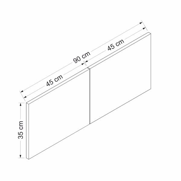 Kale Ayakkabılık Kapağı Düz Antrasit