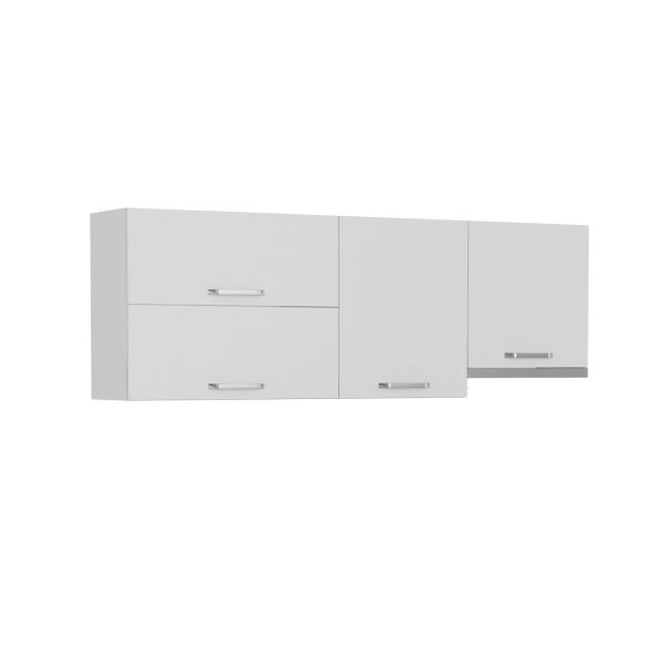 Minar 210 Cm Mutfak Dolabı Beyaz 210-B4-Üst Modül