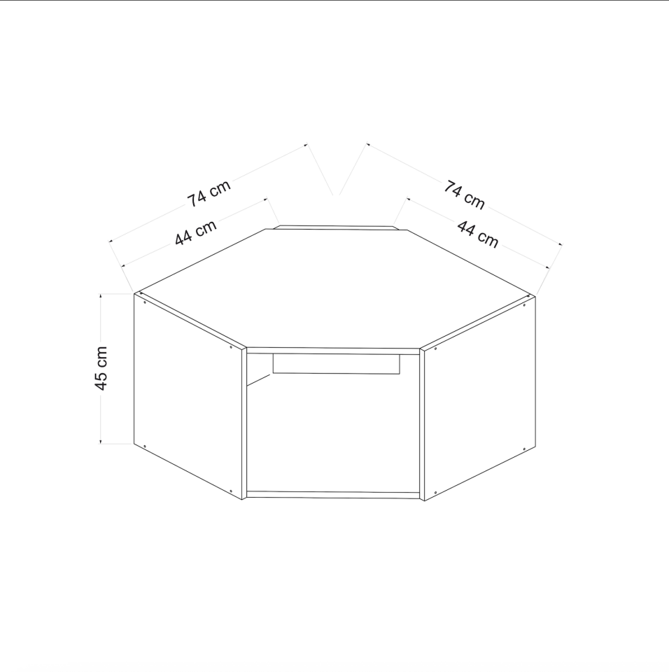 Köşe Yüklük 45 Mebran İlkbahar Antrasit