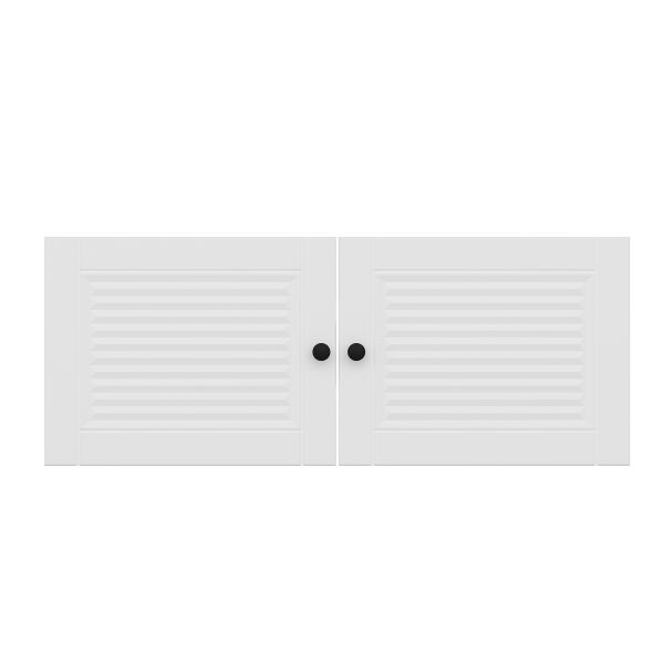 Kale Ayakkabılık Kapağı Panjur Mebran Beyaz