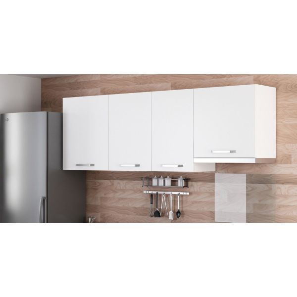 Minar 215 Cm Mutfak Dolabı Beyaz 215-B4-Üst Modül