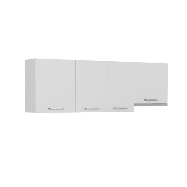 Minar 215 Cm Mutfak Dolabı Beyaz 215-B4-Üst Modül