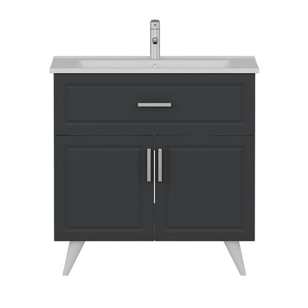 Minar Banyo Dolabı Alt 100Cm Ay2K1Ç+Etj Beyaz