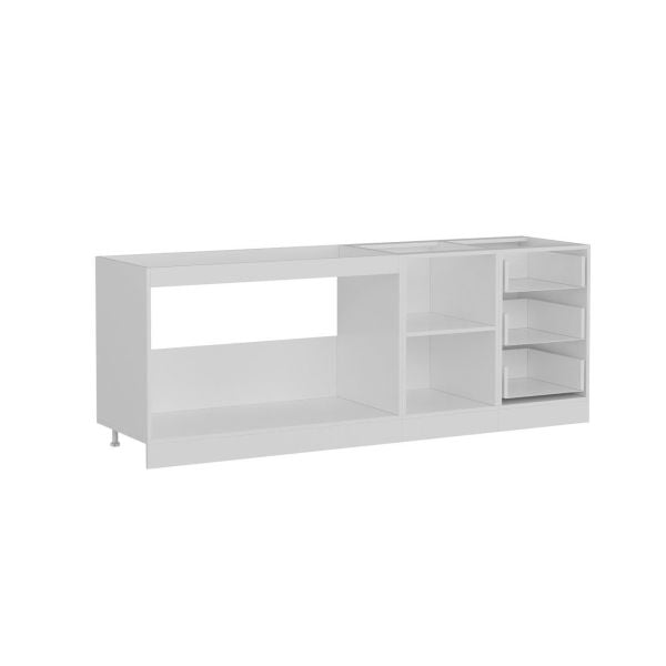 Minar 220 Cm Mutfak Dolabı Beyaz 220-B1-Alt Modül