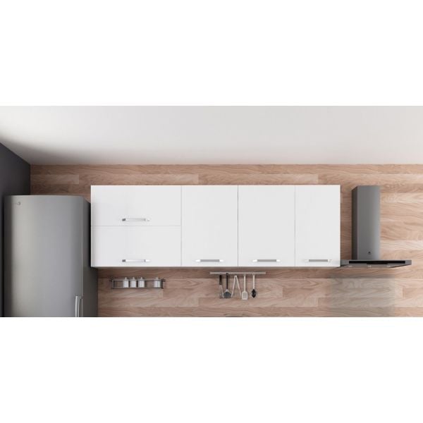 Minar 220 Cm Mutfak Dolabı Beyaz 220-B2-Üst Modül