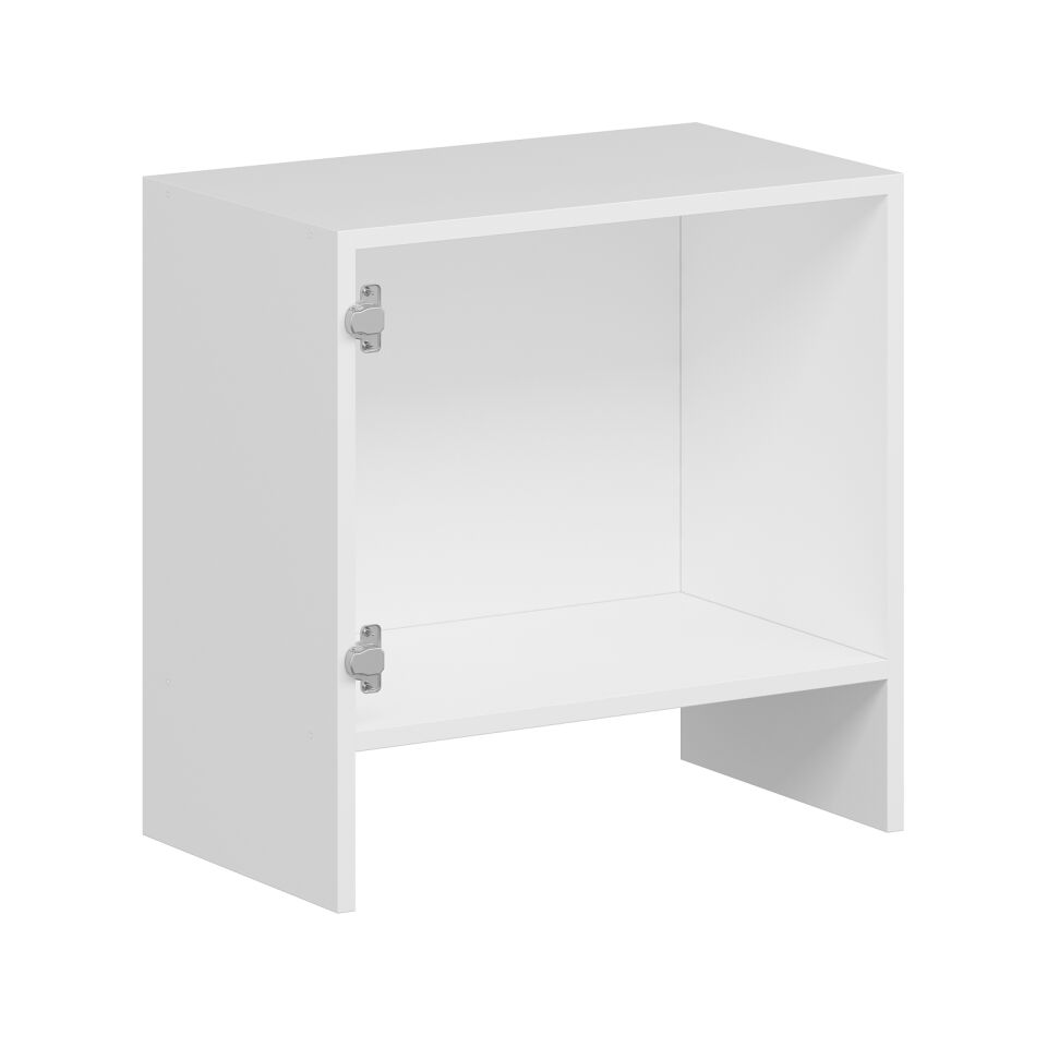 Alvinka Mutfak Modül Mbr_A Üst 1Dk 60-60-H72Cm Asp Dolap Beyaz Kumtaşı Mdf