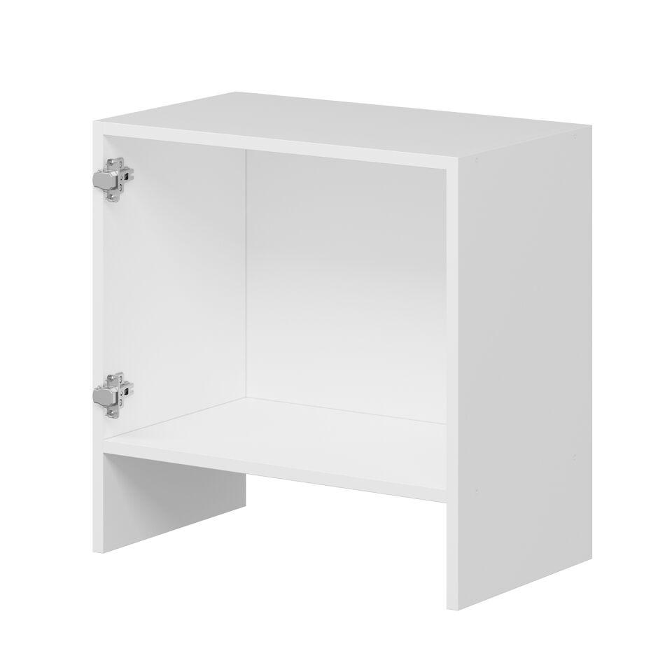 Alvinka Mutfak Modül Mbr_A Üst 1Dk 60-60-H72Cm Asp Dolap Beyaz Kumtaşı Mdf