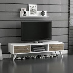 Minar Aspen Tv Ünitesi Tv Sehpası Beyaz/İstanbul