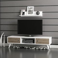 Minar Aspen Tv Ünitesi Tv Sehpası Beyaz/İstanbul