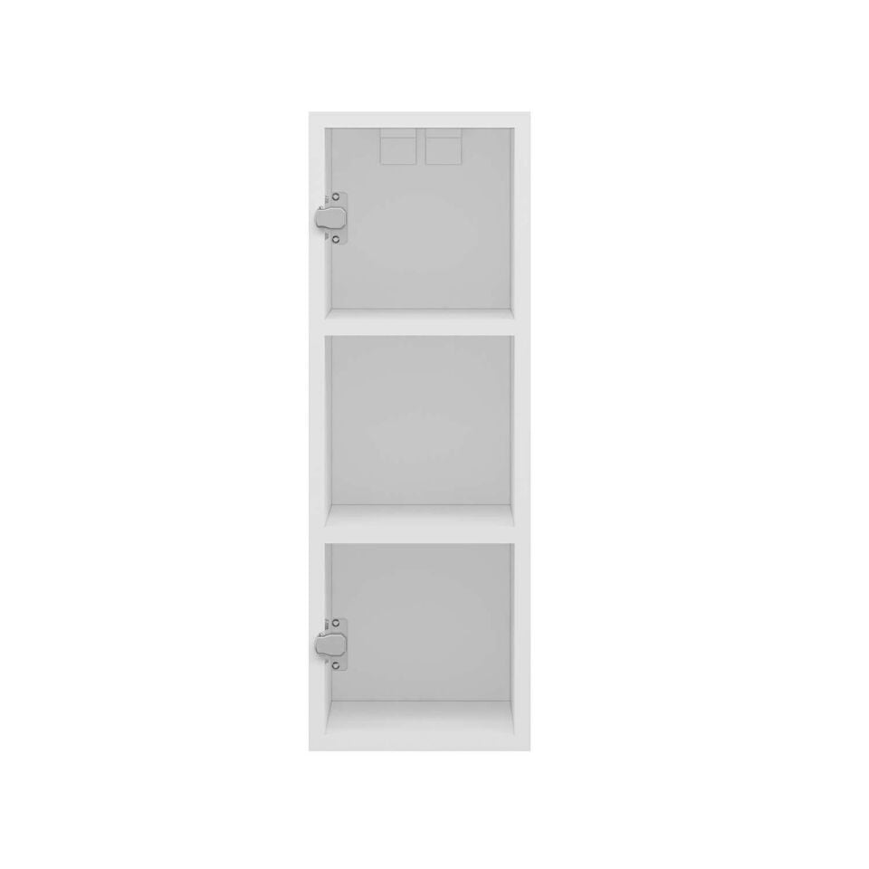 Alvinka Mutfak Modül Üst 1Dk2R 25-H72Cm Duz  Beyaz Dore