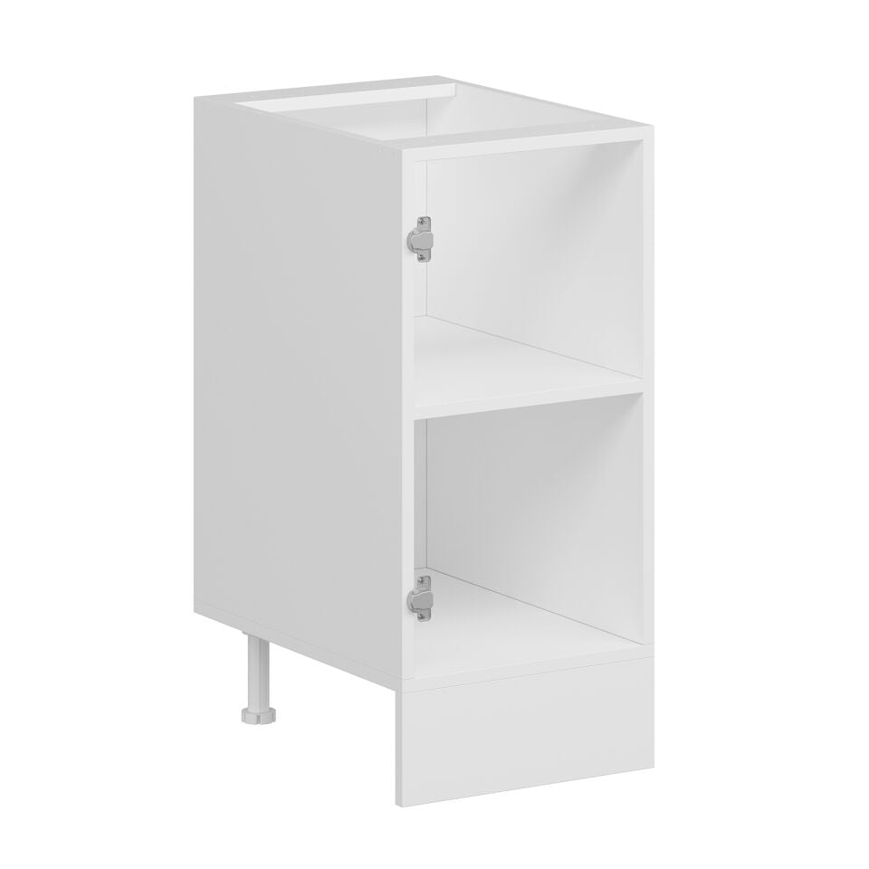 Alvinka Mutfak Modül Mbr_A Alt 1K1R 40Cm Dolap Beyaz Beyaz