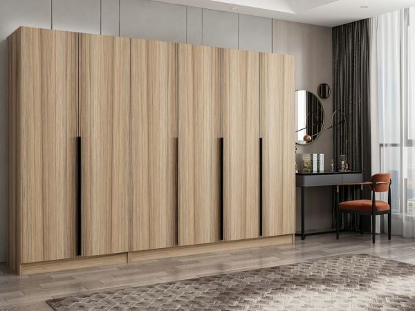 Kale Plus 6 Kapaklı 2Ç Dolap Dore Plus Dore