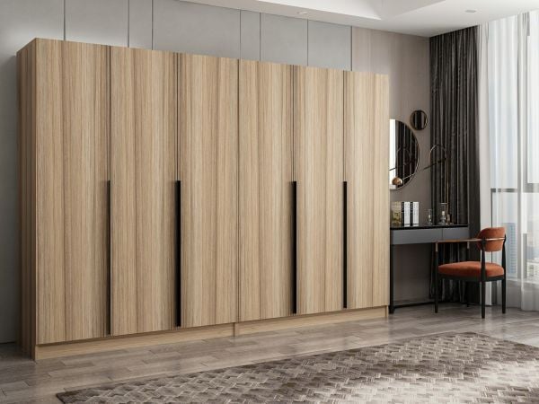 Kale Plus 6 Kapaklı 4Ç Dolap Dore Plus Dore