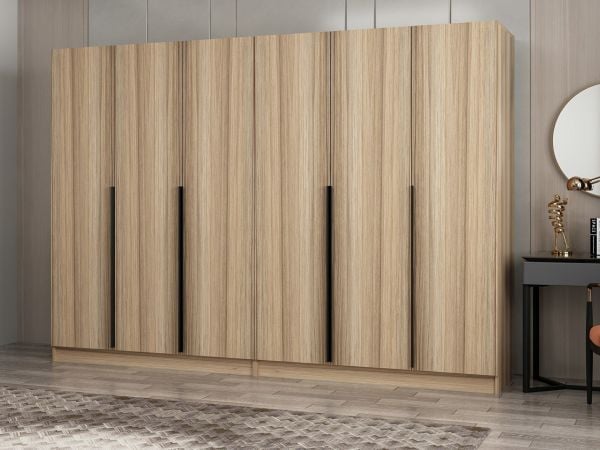 Kale Plus 6 Kapaklı 4Ç Dolap Dore Plus Dore