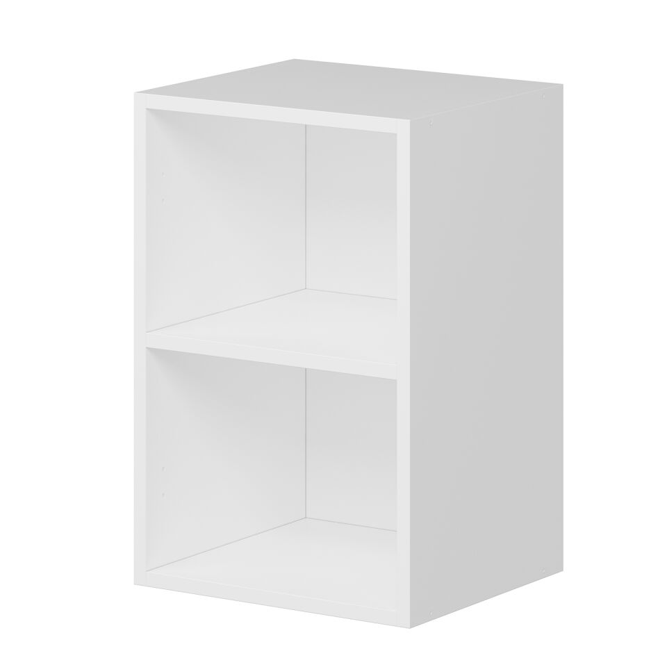 Alvinka Mutfak Modül Mbr_A Üst 1Dk1R 40-H60Cm Dolap Cam Beyaz Kumtaşı Mdf