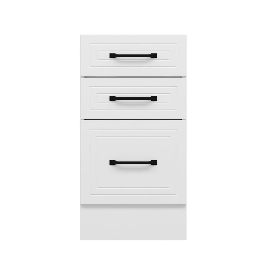 Alvinka Mutfak Modül Mbr_A Alt 3Ç1B2K Nray 45Cm Dolap Beyaz Beyaz